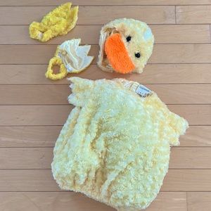 Duck Halloween costume brand new never worn size M or 18-24 months